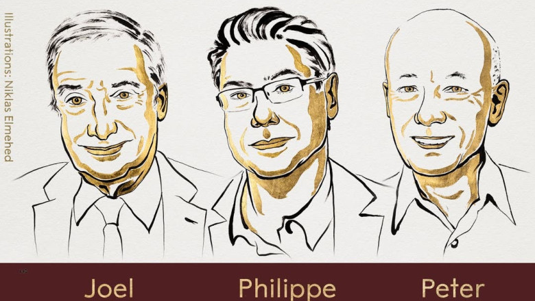 Distincția Nobel în Economie onorează realizările lui Joel Mokyr, Philippe Aghion și Peter Howitt 1 premiul nobel pentru economie atribuit lui joel mokyr philippe aghion si peter howitt 68ed027ad3826