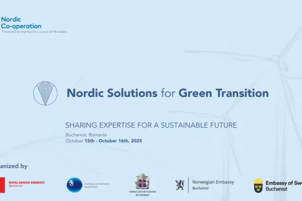 tranzitia verde a romaniei va fi analizata la conferinta nordic solutions for green transition 15 16 octombrie bucuresti 68e4fbbe546e1