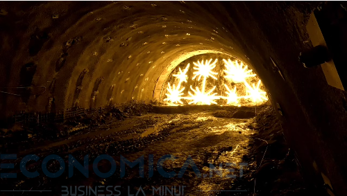 video autostrada a1 sibiu pitesti tunelul robesti au inceput operatiunile de dinamitare 68ff625def215