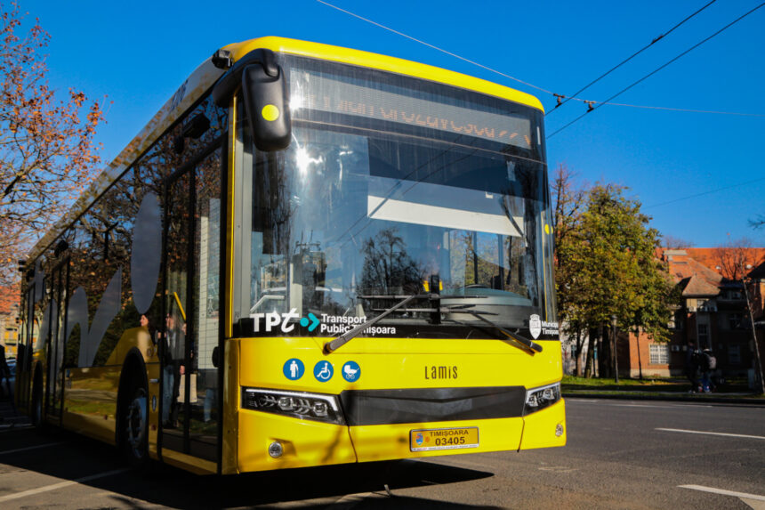 Cinci troleibuze Bozankaya își fac debutul pe străzile Timișoarei, pe ruta liniei 16 1 cinci troleibuze bozankaya au inceput de astazi sa circule pe strazile timisoarei pe traseul liniei 16 6917685865786