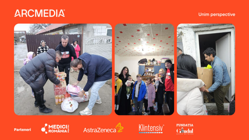 ARCMEDIA aduce magia sărbătorilor de iarnă în viețile copiilor defavorizați 1 arcmedia aduce bucuria craciunului mai aproape de copiii care au cea mai mare nevoie 6952a1eb28400