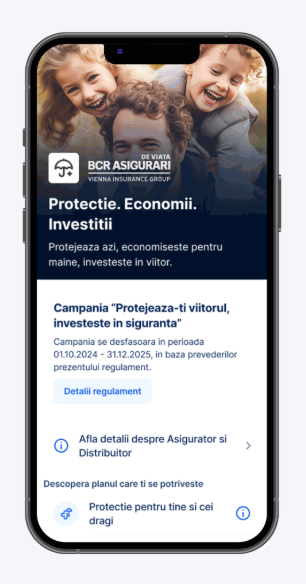asigurarea de viata activ dezvoltata de bcr asigurari de viata vig este de astazi disponibila direct in ecosistemul digital george 100 online 694ae4e5982ff