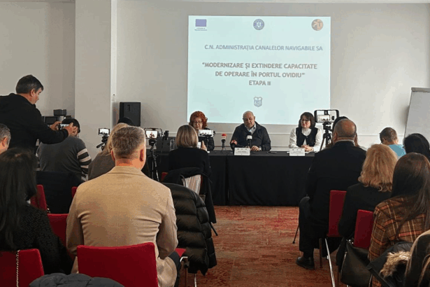 compania administratia canalelor navigabile anunta finalizarea etapei ii a proiectului de modernizare si extindere a capacitatii de operare din portul ovidiu 69399344916f3