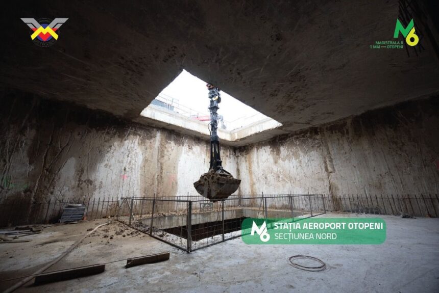 metroul de otopeni cum au evoluat in noiembrie lucrarile la magistrala 6 de metrou 6938360ee40e9