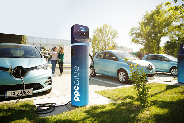 PPC Blue atinge 1.100 de puncte de încărcare electrică în România, iar rețeaua s-a dublat într-un singur an 1 ppc blue ajunge la 1 100 puncte de incarcare electrica in romania reteaua s a dublat in doar un an 6943b15995896