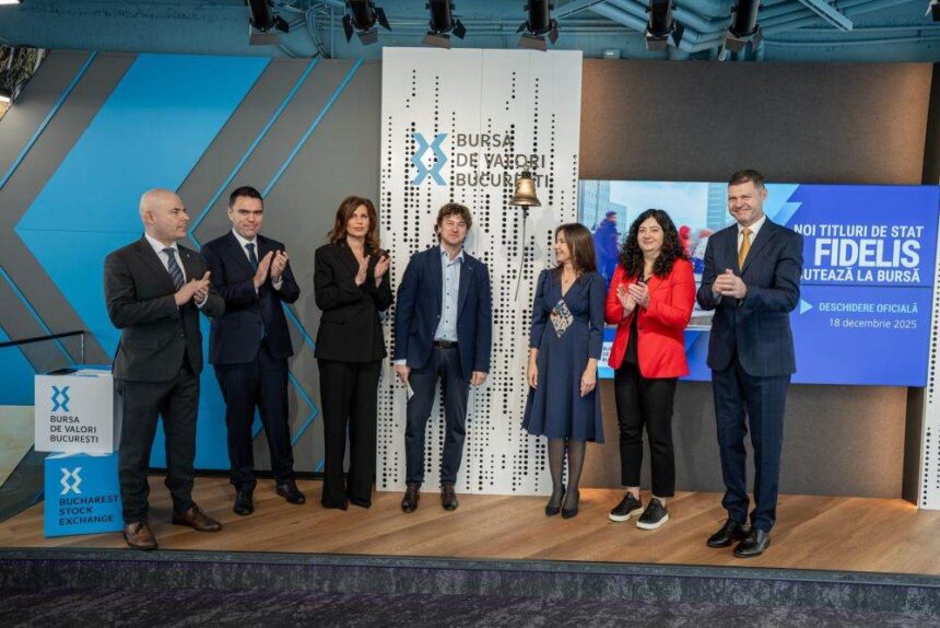 Titlurile de stat Fidelis lansate de Ministerul Finanțelor și-au făcut intrarea pe piața BVB 1 titlurile de stat fidelis emise de ministerul finantelor au debutat la tranzactionare la bvb 6944204e15bbf