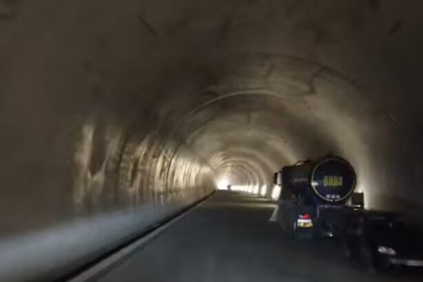 autostrada a1 sibiu pitesti primul tunel veritabil de autostrada din romania dotat cu sisteme anti incendiu 696e466fb7ef9