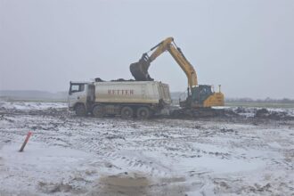 autostrada bucurestiului a0 constructorul lotului 1 nord a montat anul acesta grinzi la pasajul peste calea ferata bucuresti pitesti 696e3f3a5a5de