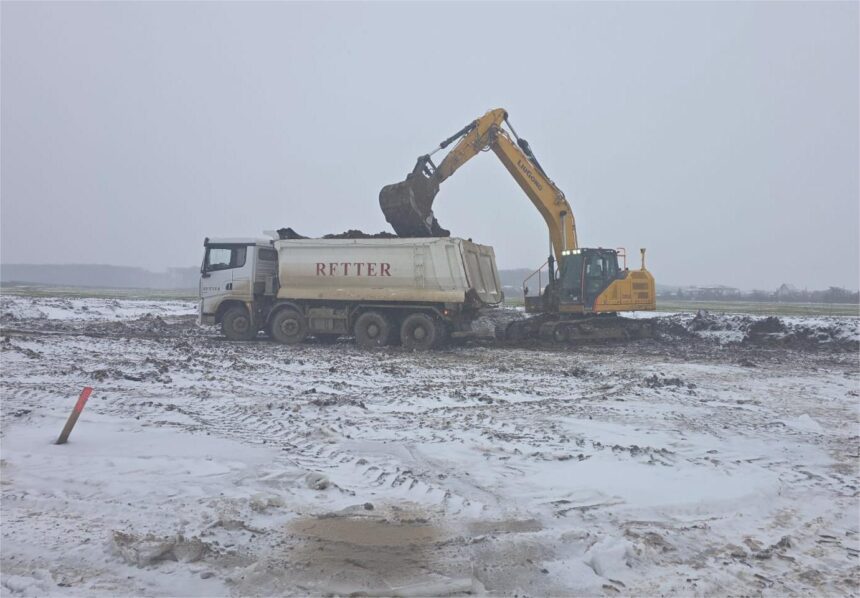 Autostrada A0 din București: Avansuri în construcția lotului 1 Nord prin instalarea grinzii la pasajul de peste calea ferată București – Pitești 1 autostrada bucurestiului a0 constructorul lotului 1 nord a montat anul acesta grinzi la pasajul peste calea ferata bucuresti pitesti 696e3f3a5a5de