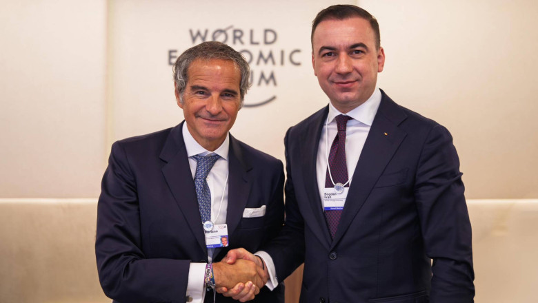 Bogdan Ivan, întâlnire cu liderul AIEA la Davos. Ministrul Energiei subliniază: „Energia nucleară depășește cadrul teoretic” 1 bogdan ivan discutii cu seful aiea la davos mesajul ministrului energiei energia nucleara nu este o dezbatere teoretica 6971b31f9d06a