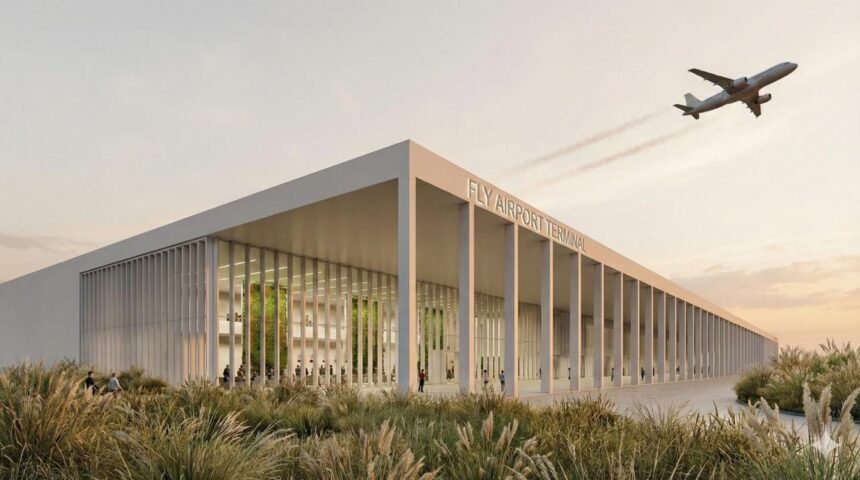 Aeroportul de viitor în inima Transilvaniei: proiectul și amplasamentul său 1 foto aeroport nou in transilvania cum ar putea arata si unde va fi construit 6970cc29a7942