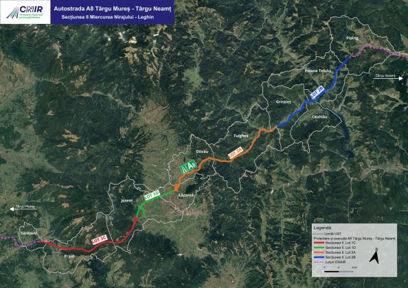 autostrada unirii a8 cnir a publicat coridoarele de expropriere ale tronsonului montan 698369912c0b2