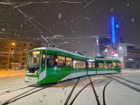 Tramvaiul modern, realizat în București, a început perioada de probă 1 foto tramvai nou fabricat in bucuresti a intrat in teste 698c9ad87bc0b