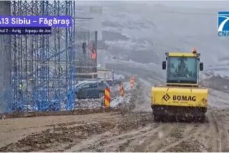 video autostrada a13 sibiu fagaras turcii de la makyol lucreaza cu 400 muncitori pe tronsonul 2 ajuns la un stadiu de 21 699ec703bf0c3