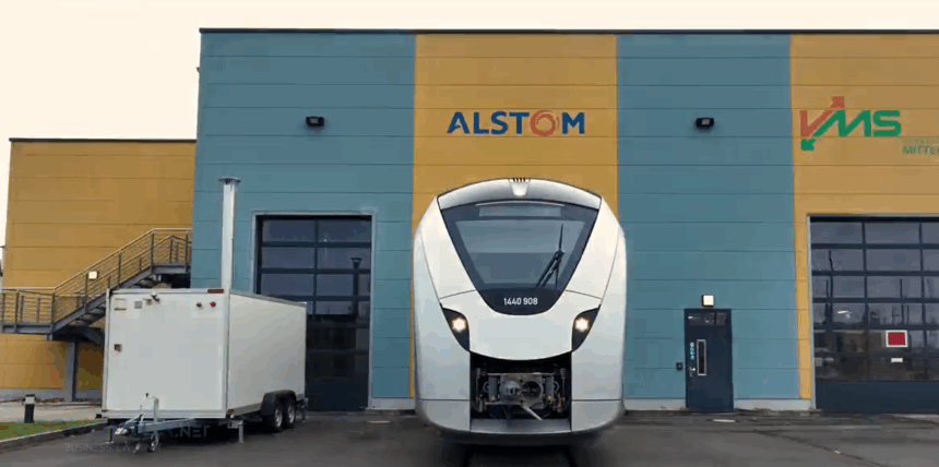 Inovație pe șine: Primul tren electric pe baterii realizat de Alstom a început călătoria cu pasageri 1 video primul tren pe baterii fabricat de alstom a intrat in operare cu pasageri 69832a4d0b498