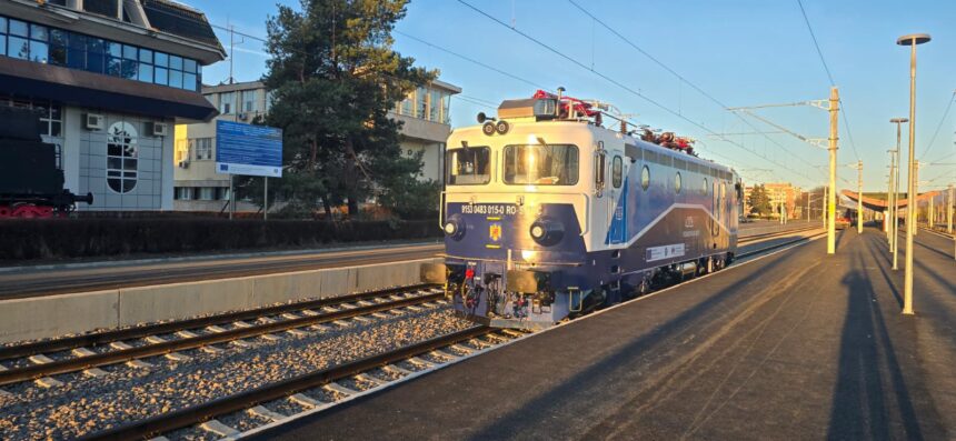 a saptea locomotiva electrica modernizata la brasov prin pnrr a fost predata cfr calatori 69b0230349b7b