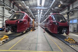 foto trenurile alstom 16 si 17 pentru romania receptionate preliminar vor fi operate de interregional calatori 69c27dfc967e9