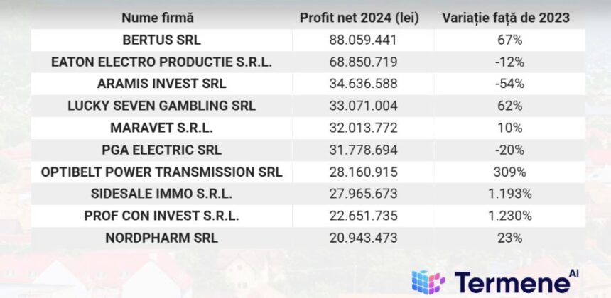 topul companiilor din maramures de la italsofa unio si moeller la aramis universal alloy si eaton 69bd51c4abba1