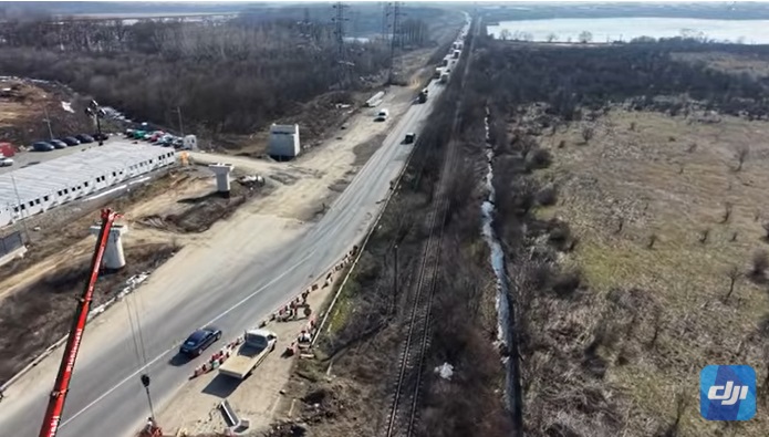 Proiectul Centurii București: progrese pe tronsonul DN2 – A2 în zona Cernica 1 video centura bucuresti imagini cu lucrarile pe sectorul dn2 a2 de la cernica 69abf3ae0dcd0