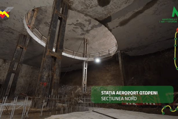 video metroul de otopeni lucrarile au ajuns la 61 pe sectiunea sudica si la 26 pe cea nordica 69b2ca7426cbc