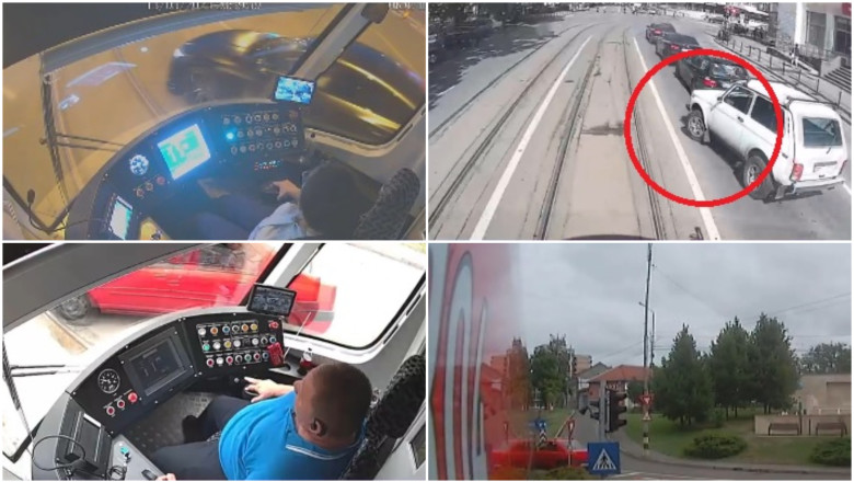 video orasul in care jumatate dintre tramvaiele noi sunt in service pentru reparatii dupa ce au fost lovite in trafic de soferii neatenti 69ba326231fb4