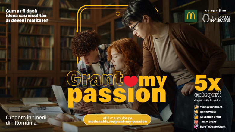 p mcdonalds a dat startul celei de a doua editii grant my passion programul care sustine tinerii sa isi urmeze visurile 6a29759fde857